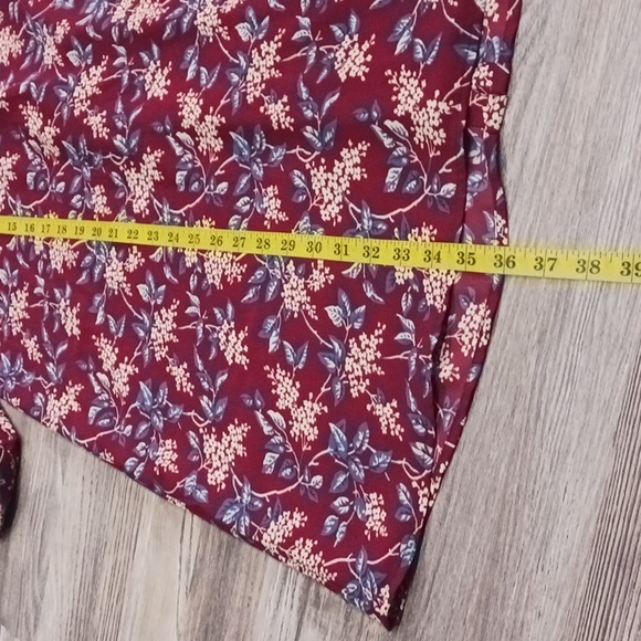 Madewell Button-Back Dress in Antique Floral V-Neck Dress Women's M - Picture 10 of 16